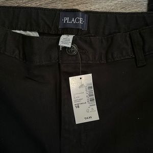 Black uniform pants